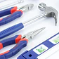 Juego herramientas combinadas 170 pieza c/plastica – Workpro - Miniatura 6