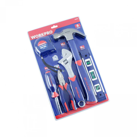 Juego de herramientas combinadas 6 piezas – Workpro