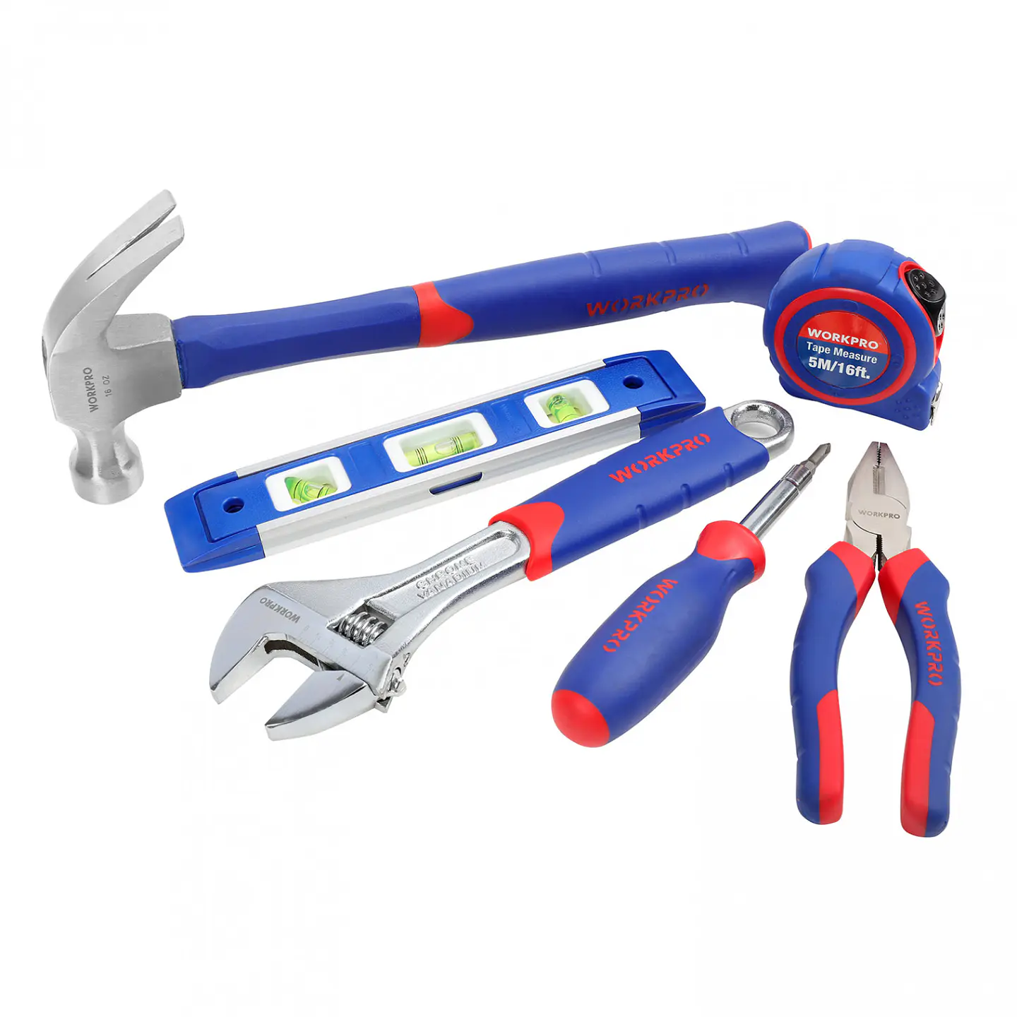 Juego de herramientas combinadas 6 piezas – Workpro 3