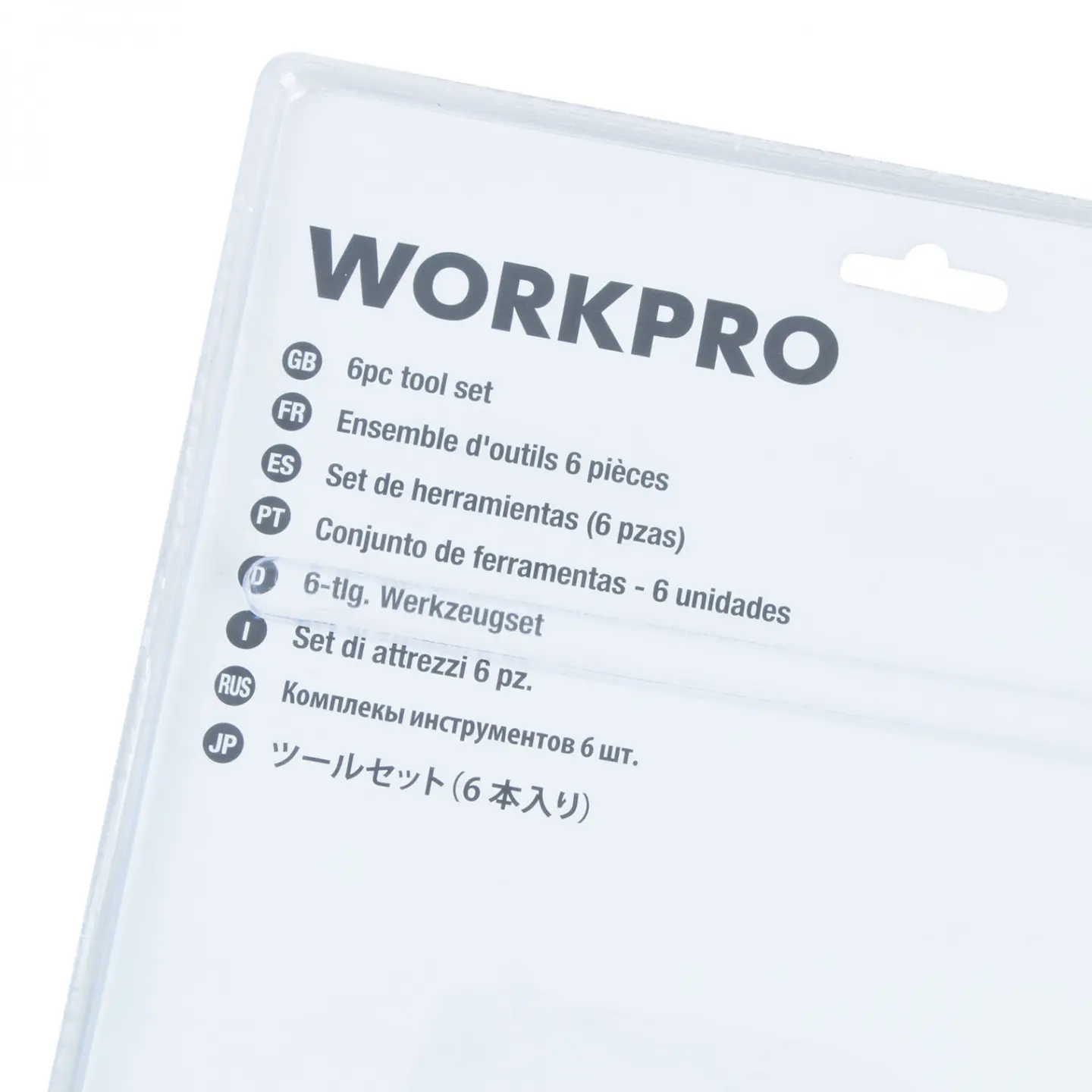 Juego de herramientas combinadas 6 piezas – Workpro 7
