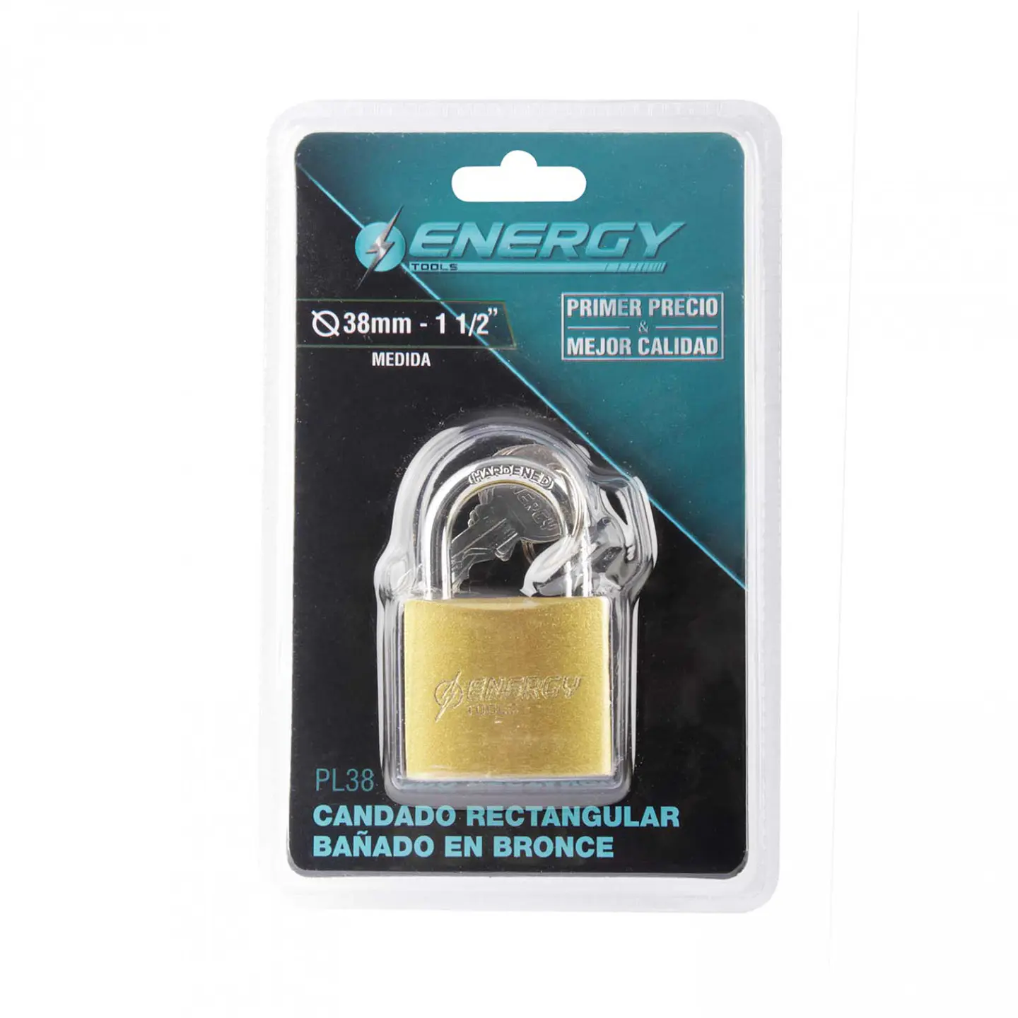 Candado de bronce 38mm energy 1