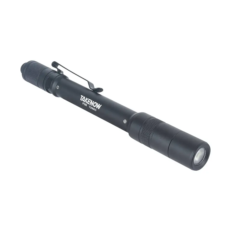 Linterna led 350 lm compacta recargable f103 – Takenow 1