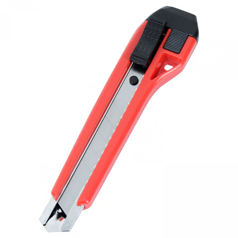 Cuchillo cartonero Workpro WP212007 – 18 mm, plástico
