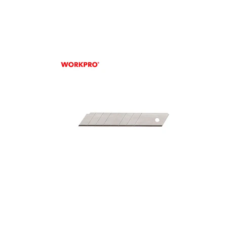 Repuesto para cuchillo cartonero Workpro – 9 mm, 10 hojas