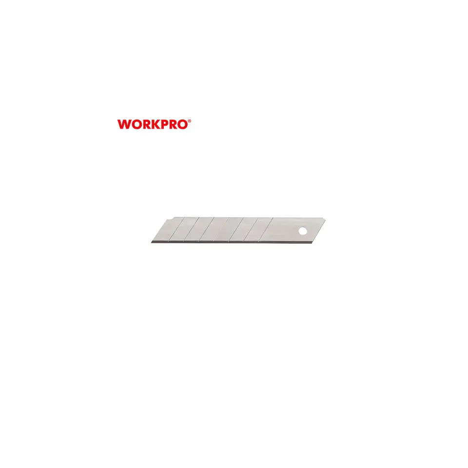 Repuesto para cuchillo cartonero Workpro – 9 mm, 10 hojas 2