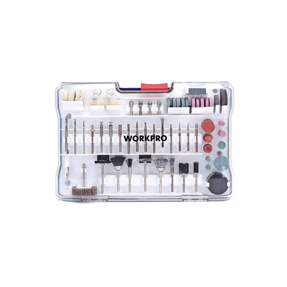 Juego de accesorios multiproposito 295 piezas – Workpro 3