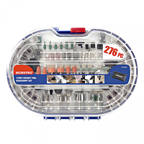Juego de accesorios multiproposito 276 piezas – Workpro