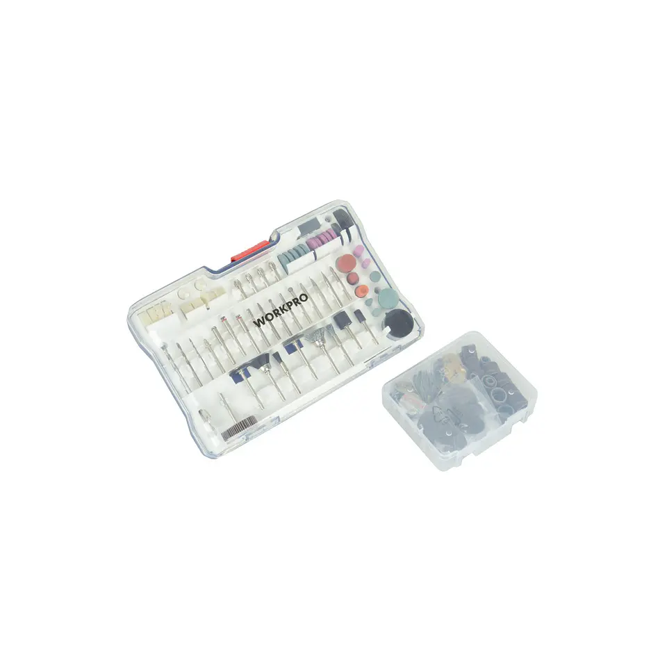 Juego de accesorios multiproposito 295 piezas – Workpro 4