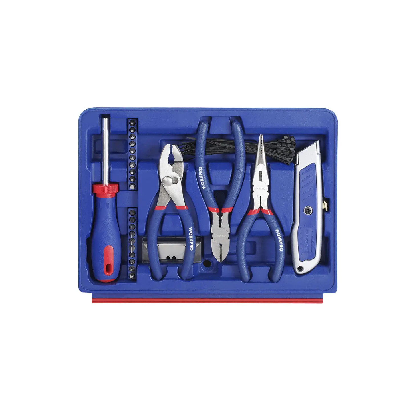Baul de herramientas 3 cajones 125 piezas – Workpro 4