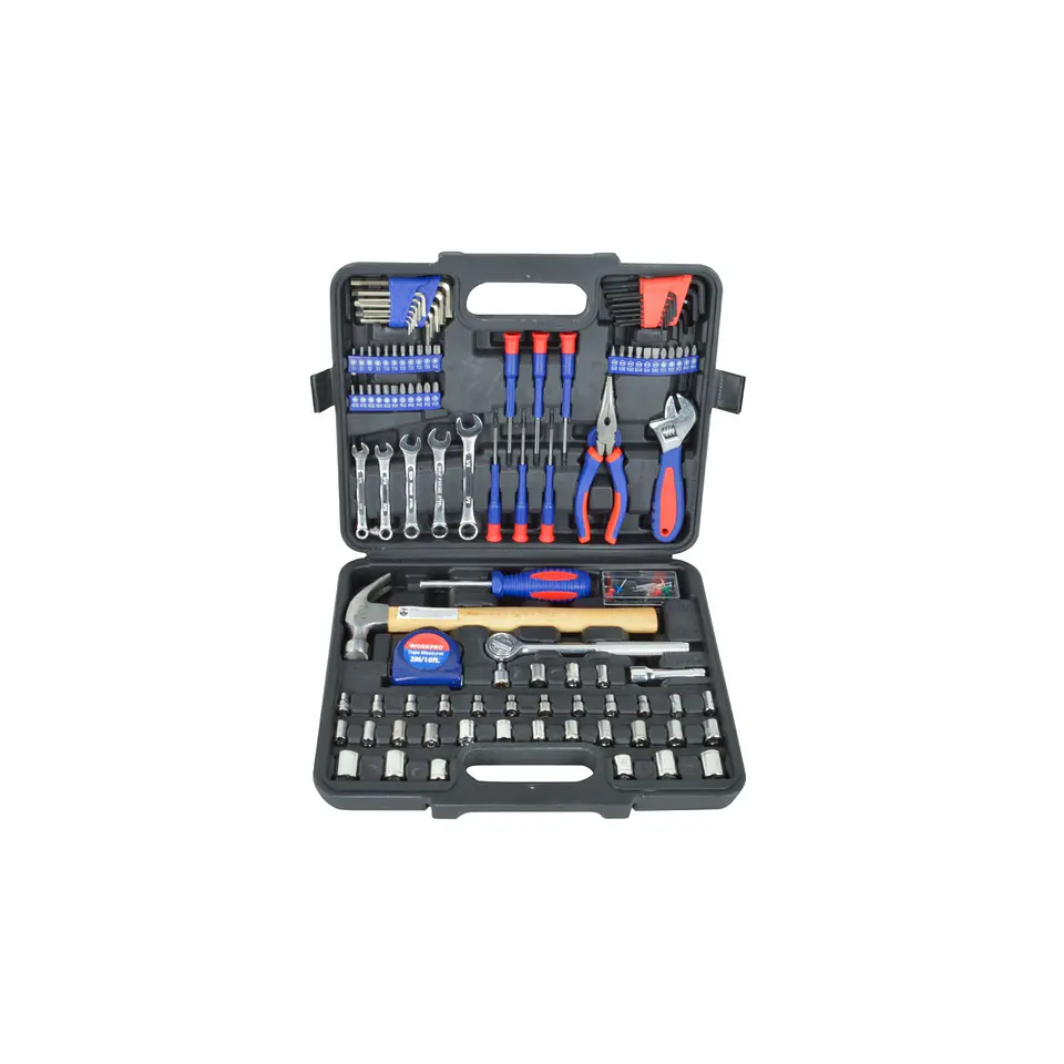 Juego de herramientas combinadas 165 piezas – Workpro 1
