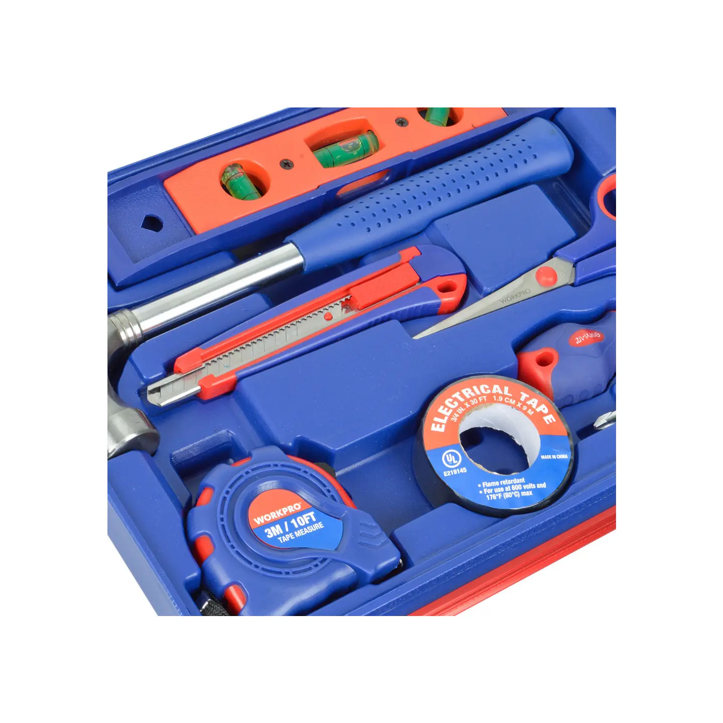 Baul de herramientas 3 cajones 125 piezas – Workpro 6