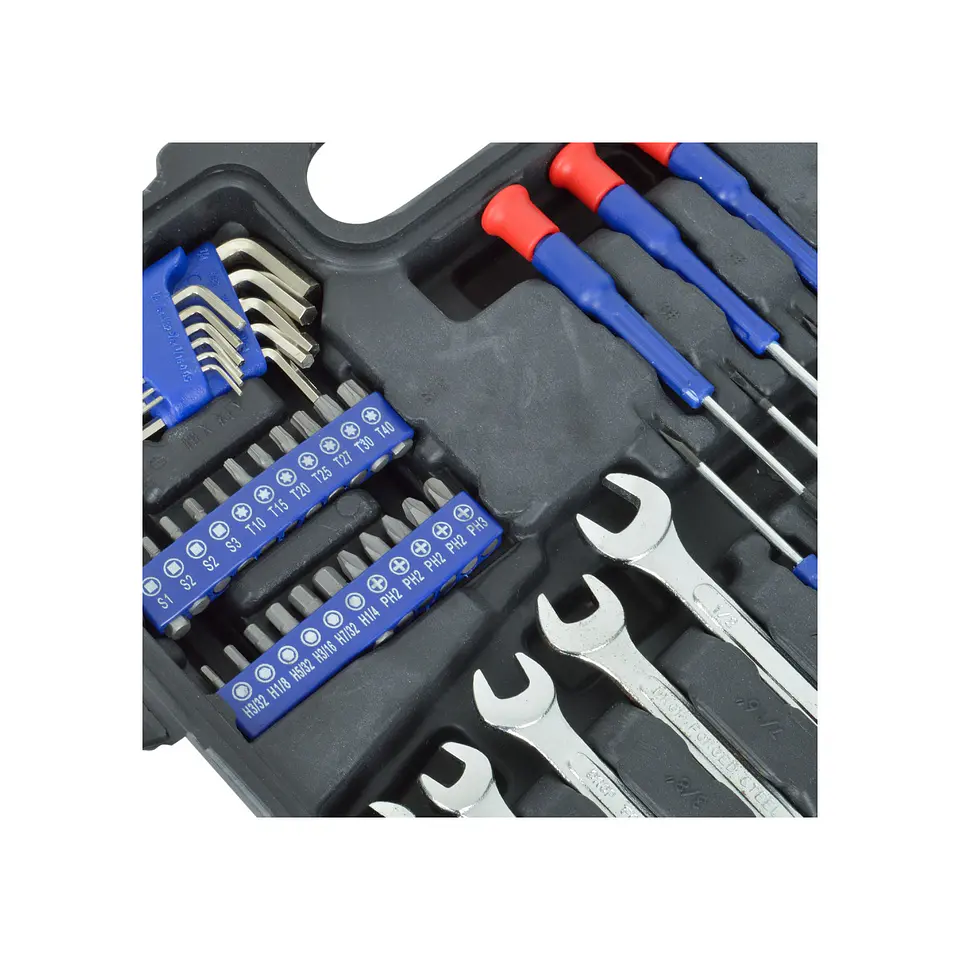 Juego de herramientas combinadas 165 piezas – Workpro 5