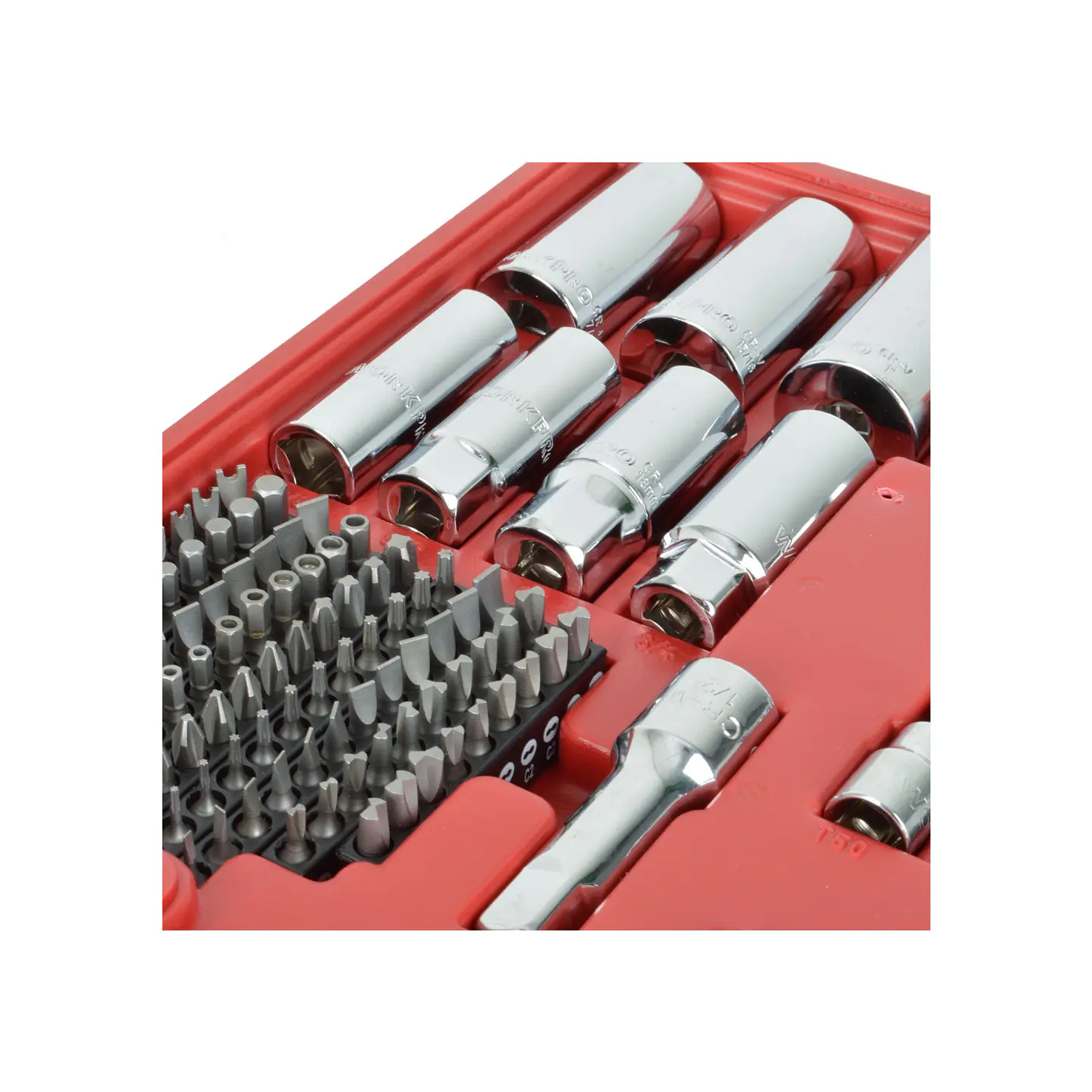 Baul de herramientas 3 cajones de 450 piezas – Workpro 11