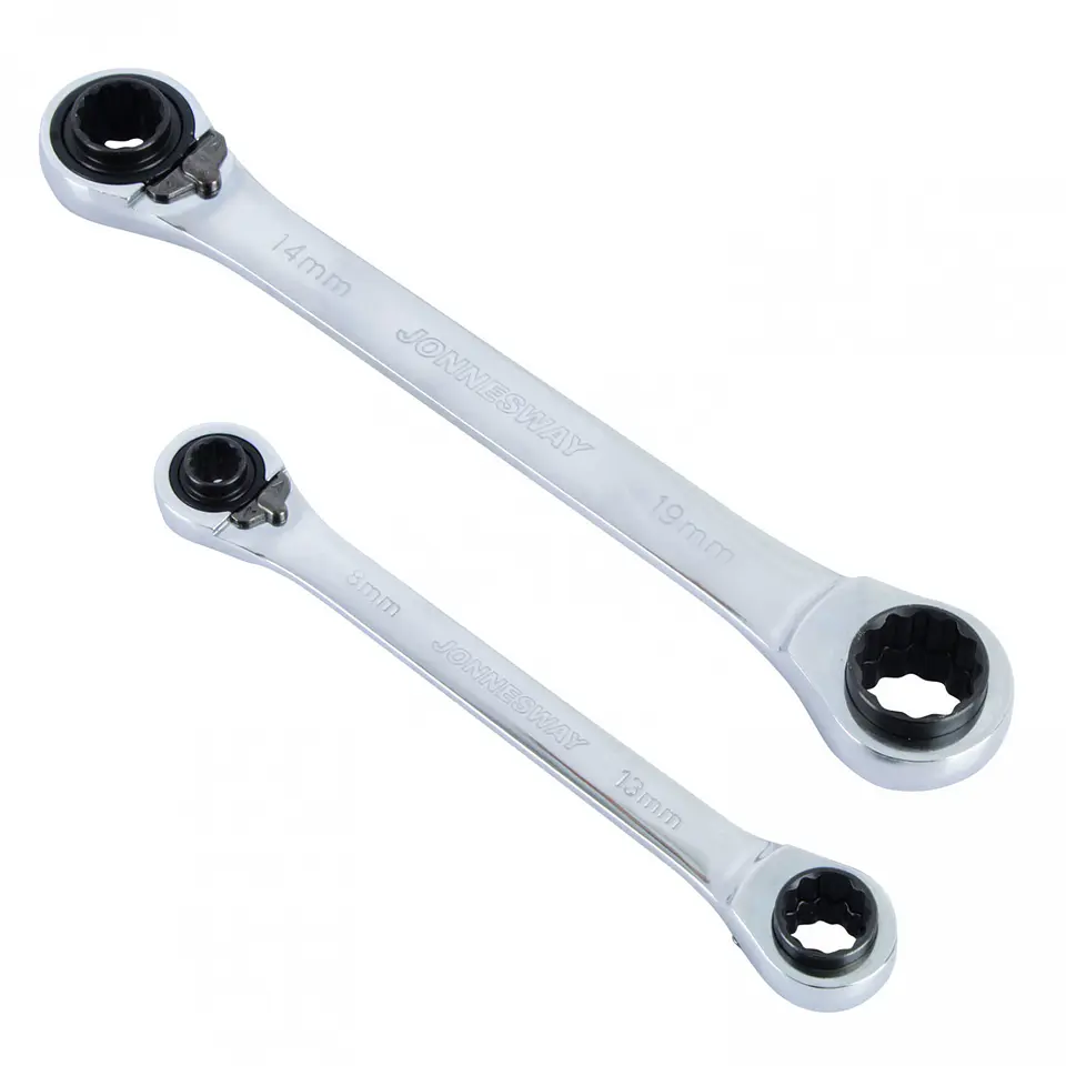 Set llaves chicharra 2 piezas 4 en 1 W73102S – Jonnesway 1