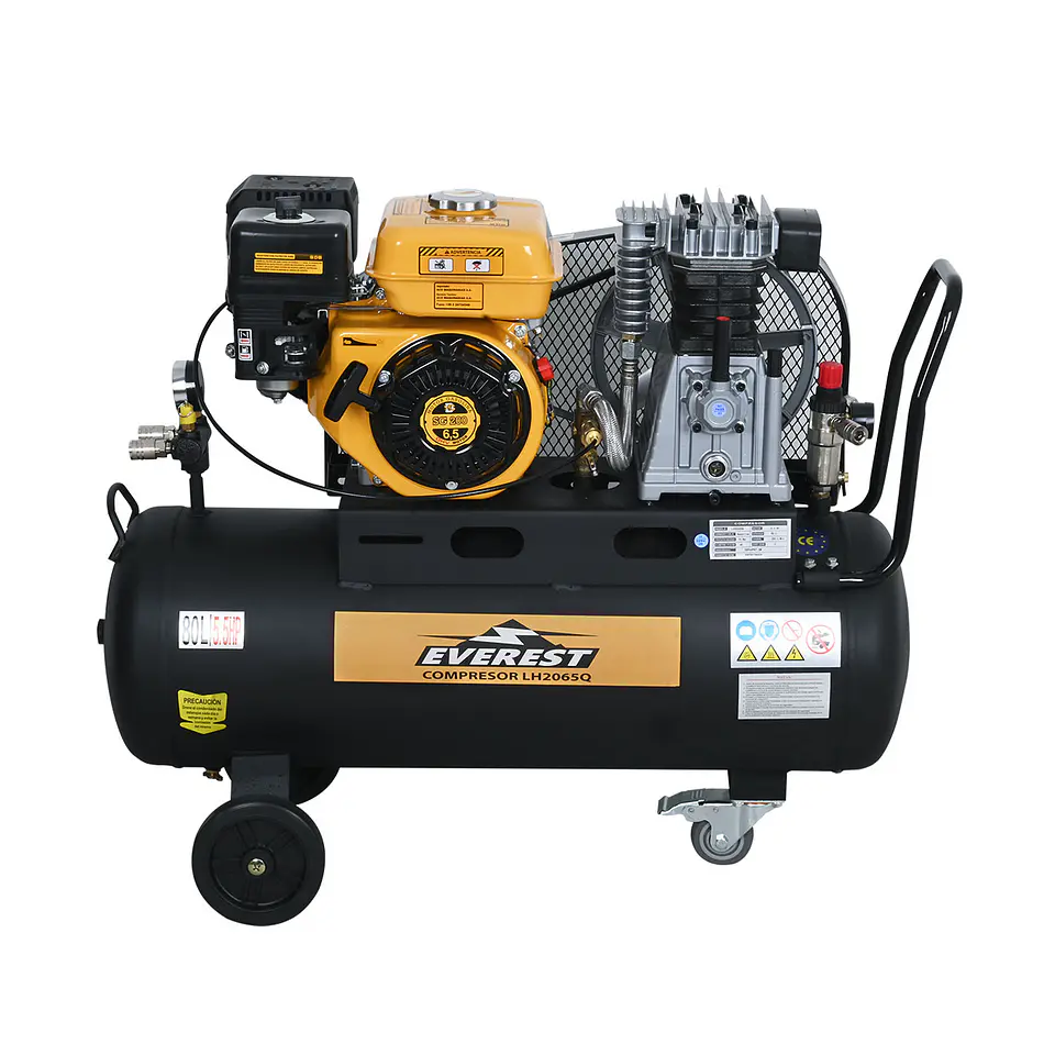 Compresor autónomo a gasolina Everest – 5,5 HP, 80 L 2