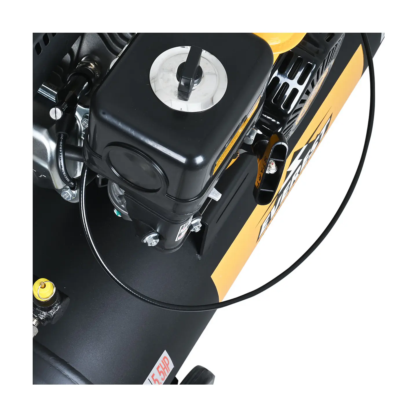 Compresor autónomo a gasolina Everest – 5,5 HP, 80 L 5