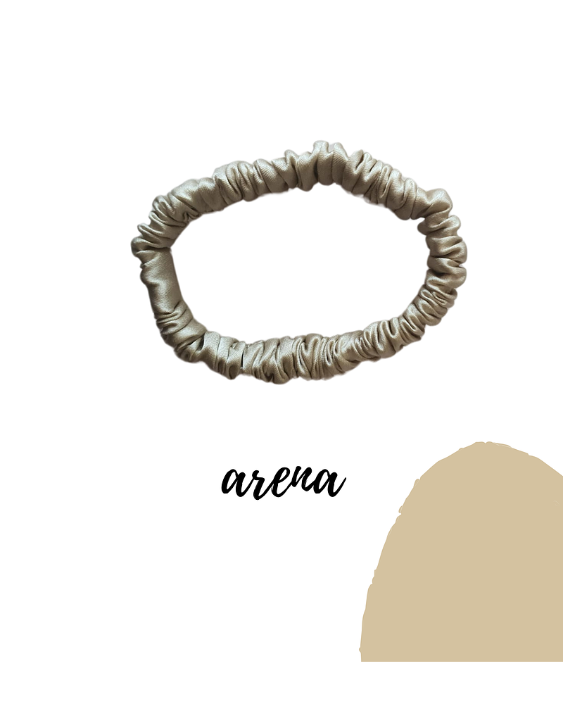 Scrunchie XS de Seda