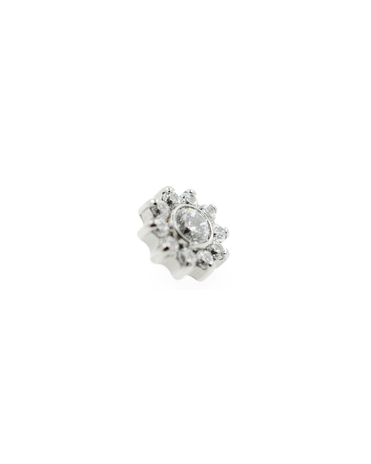 Accesorio flor 11 gemas 14GA - 1.6mm