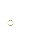 Argolla espiral segment oro amarillo 16GA - 1.2mm