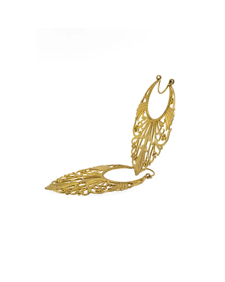 Brass hangers ovalados