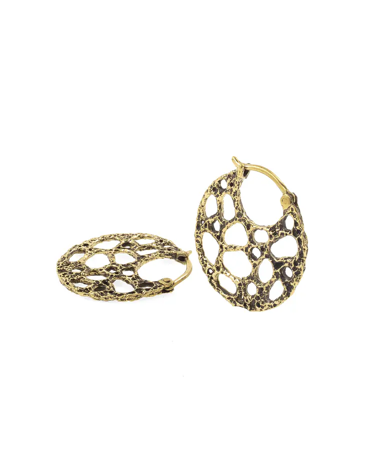 Brass hangers circulares pequeños