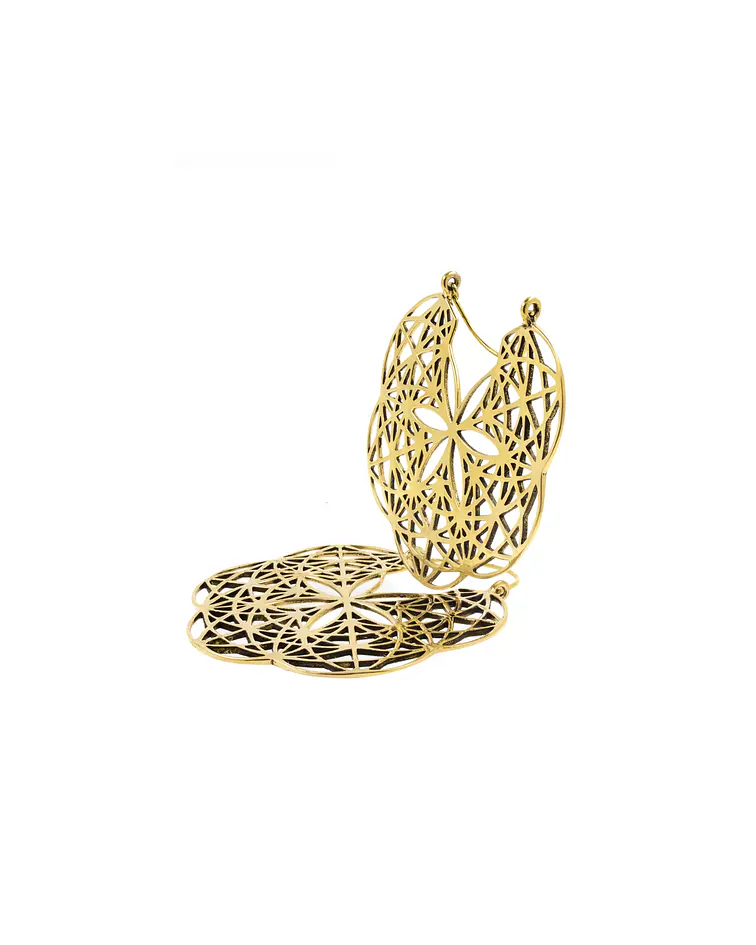 Brass hangers diseño mandala