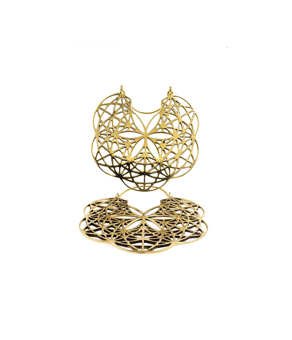 Brass hangers diseño mandala