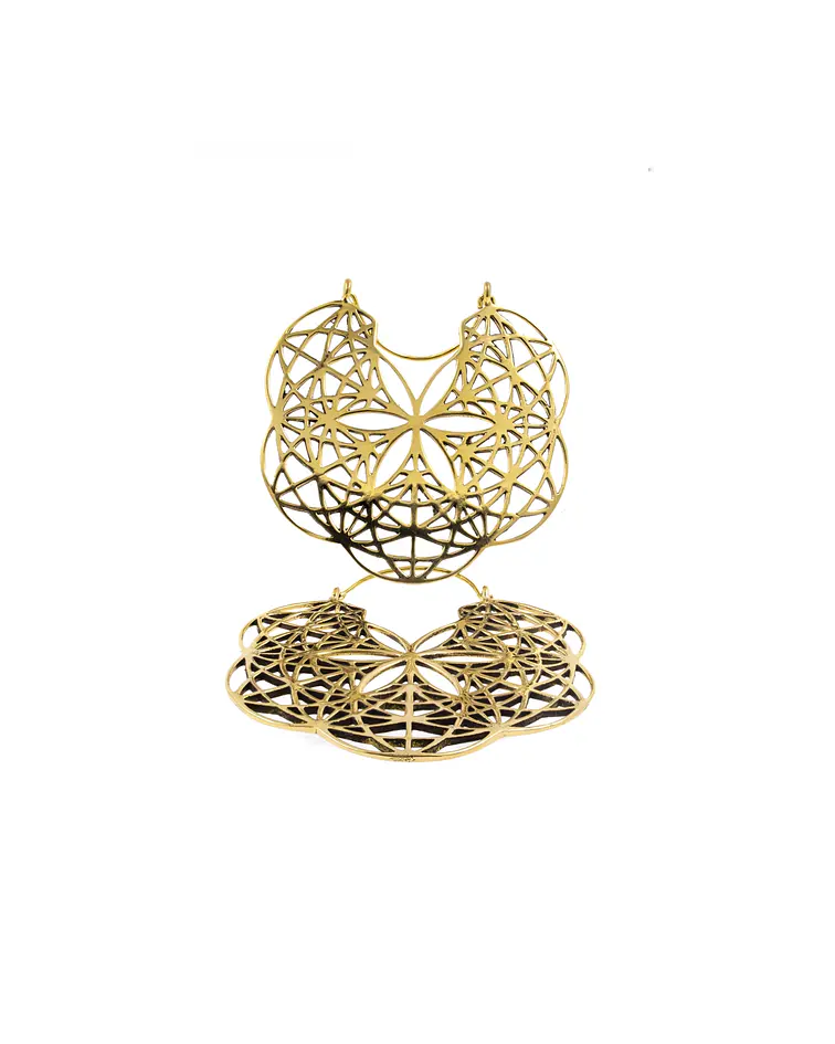 Brass hangers diseño mandala