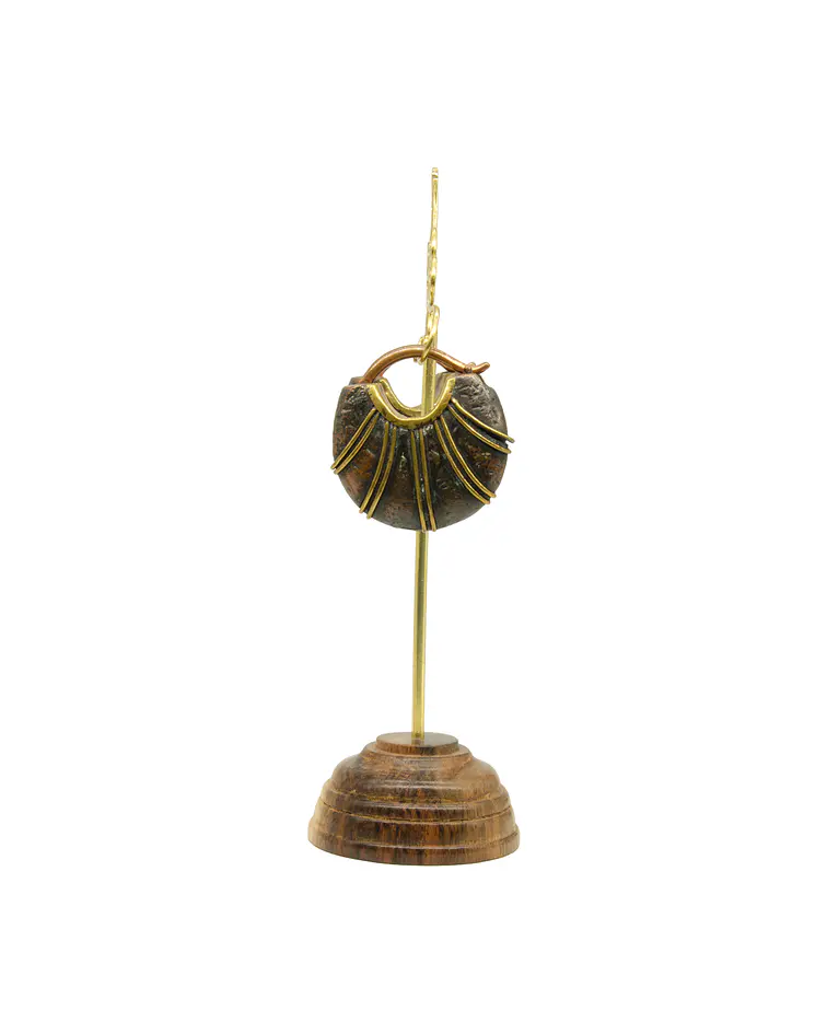 Brass hangers con detalles en cobre