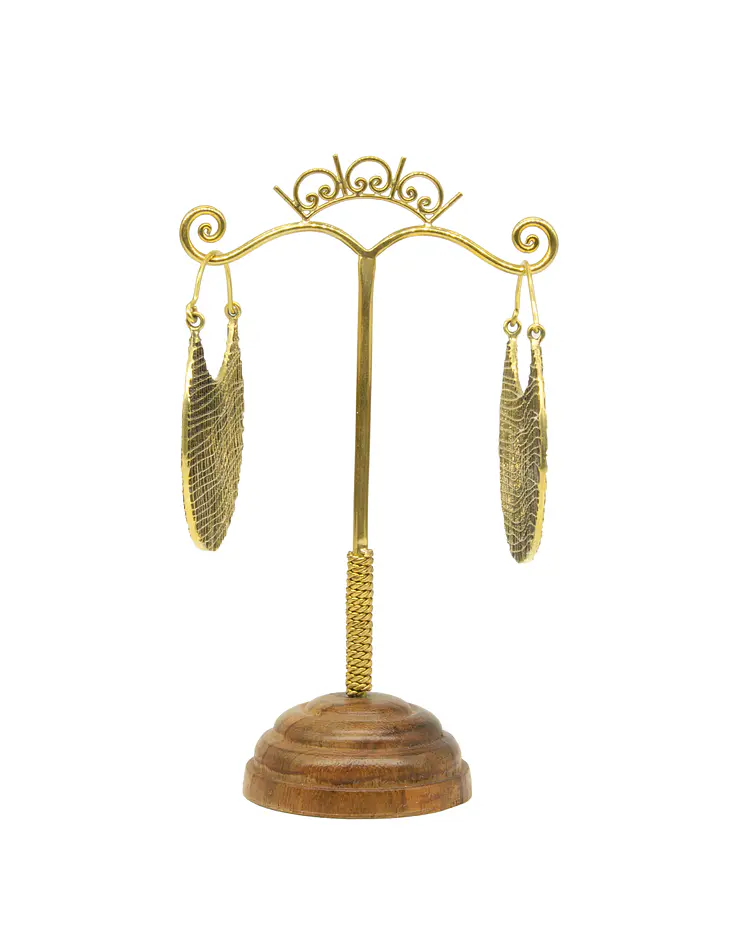 Brass hangers textura hilada