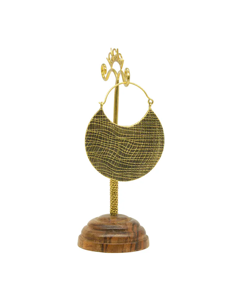 Brass hangers textura hilada