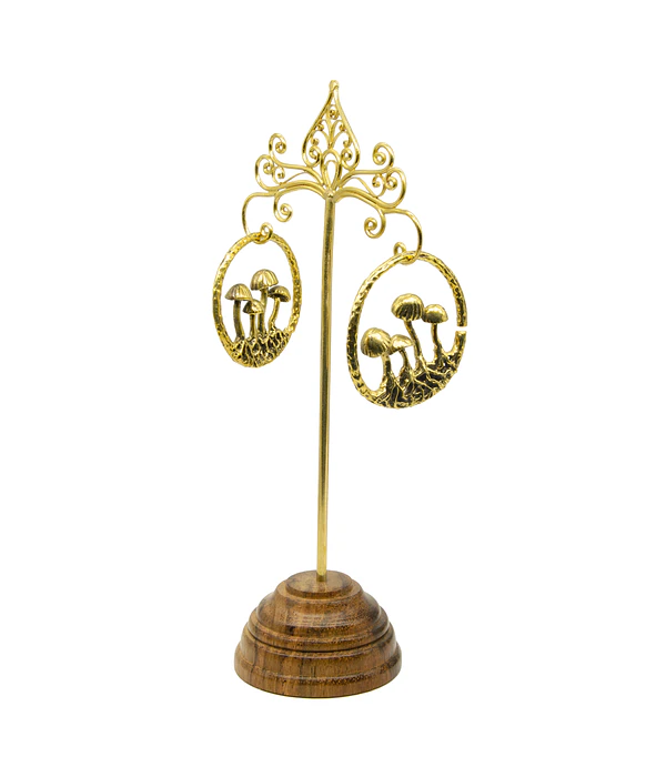 Brass hangers diseño mushroom