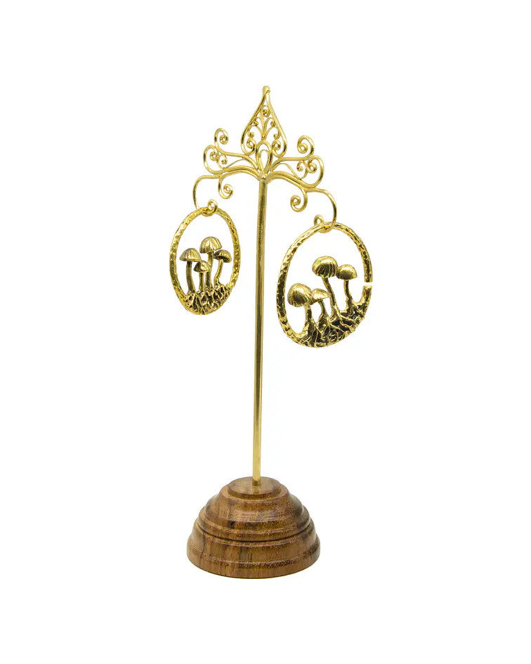 Brass hangers diseño mushroom