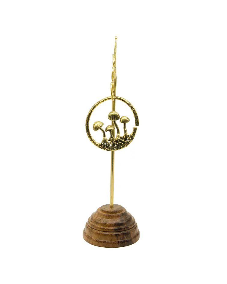 Brass hangers diseño mushroom