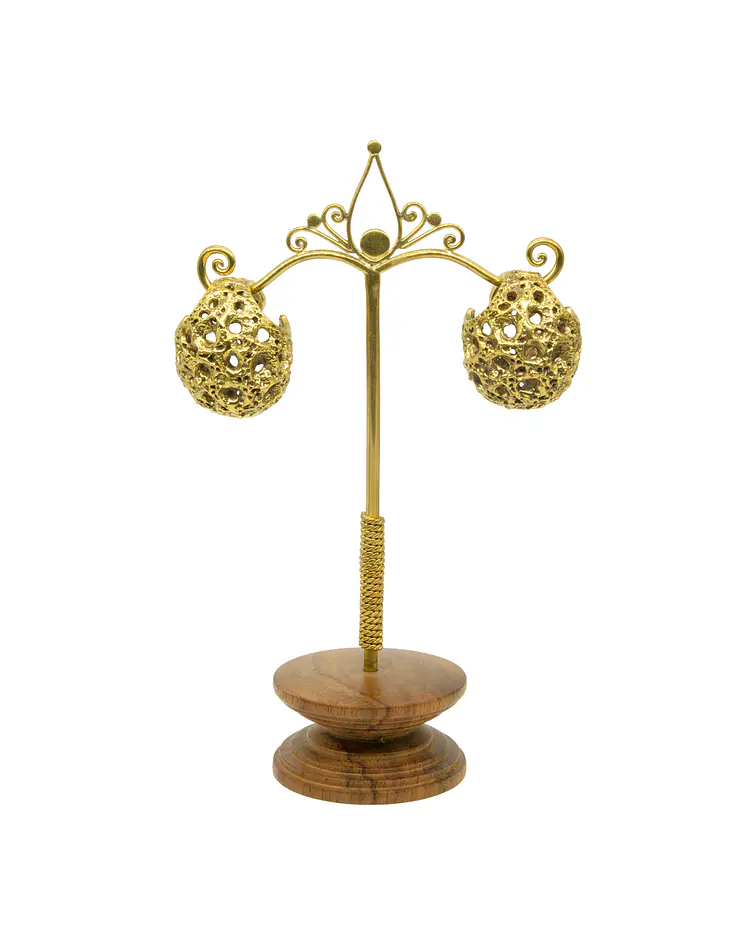 Brass hangers diseño coral marino 5mm