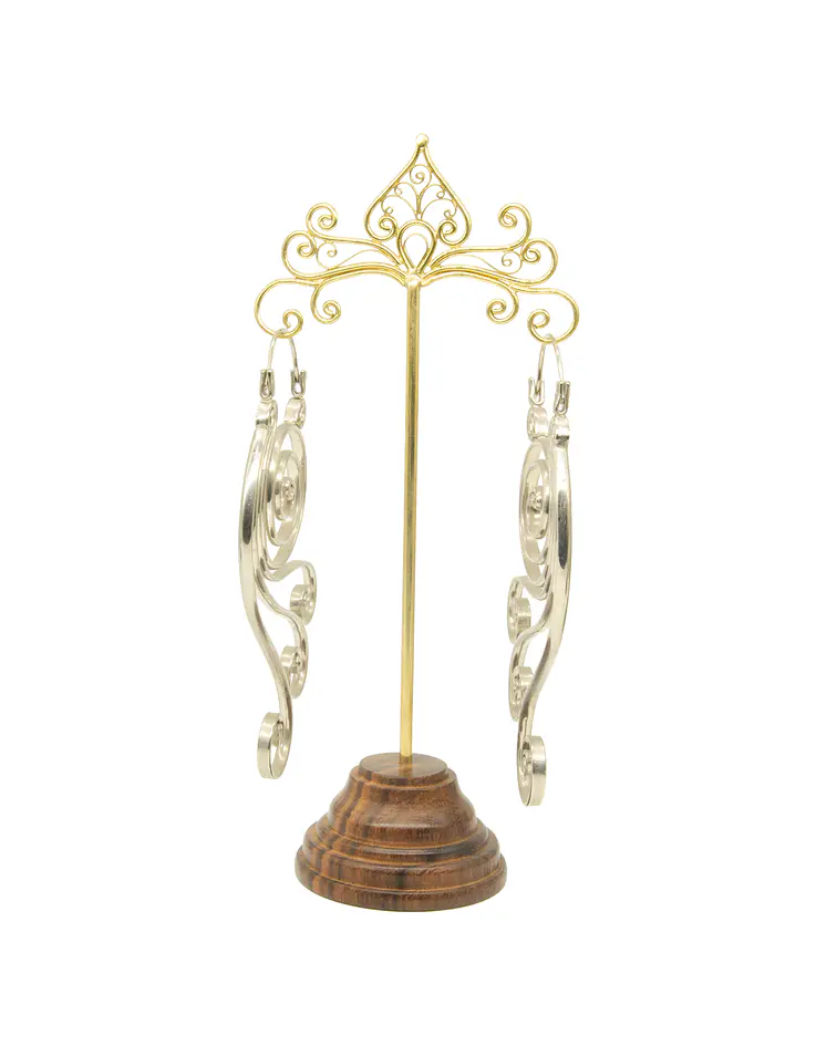 Brass hangers con espirales