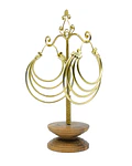 Brass hangers con 4 argollas