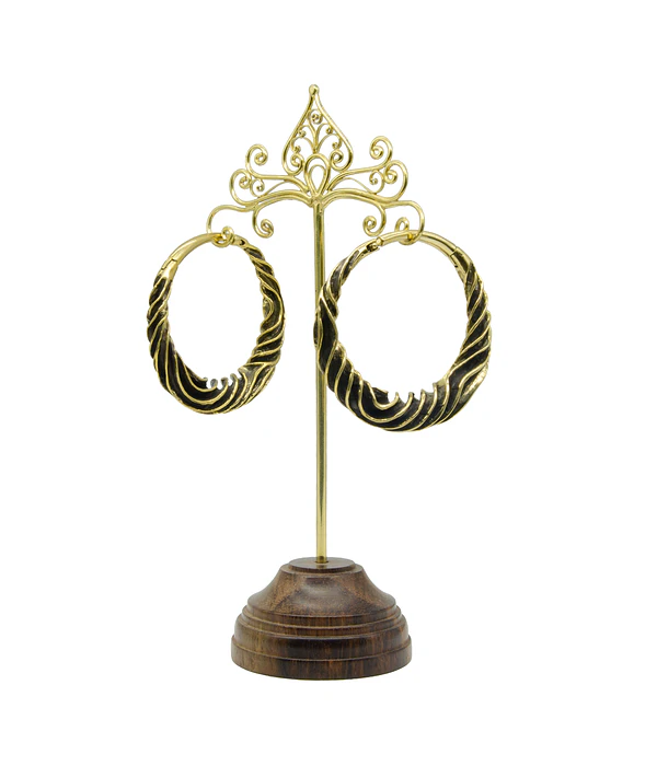 Brass hangers con cierre clicker