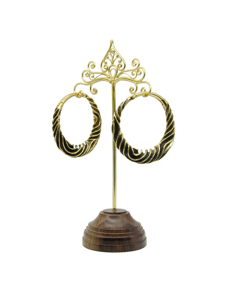 Brass hangers con cierre clicker