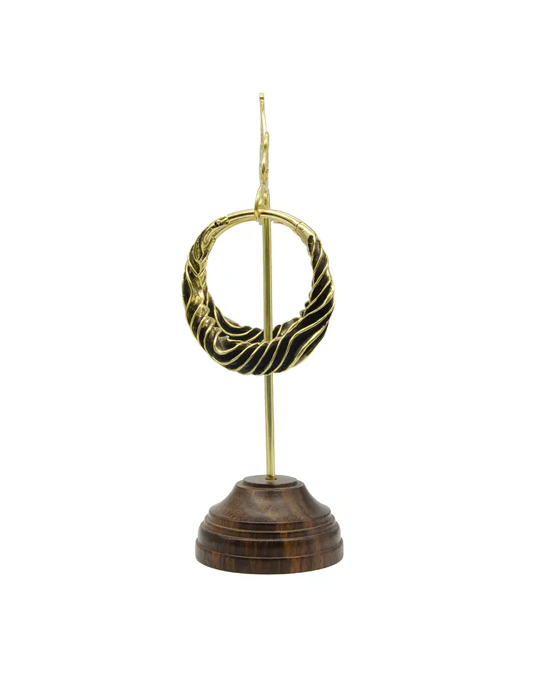 Brass hangers con cierre clicker