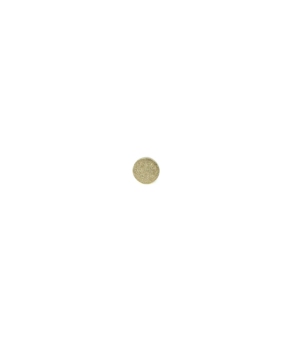 Sanded disc threadless o pin