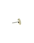 Sanded disc threadless o pin