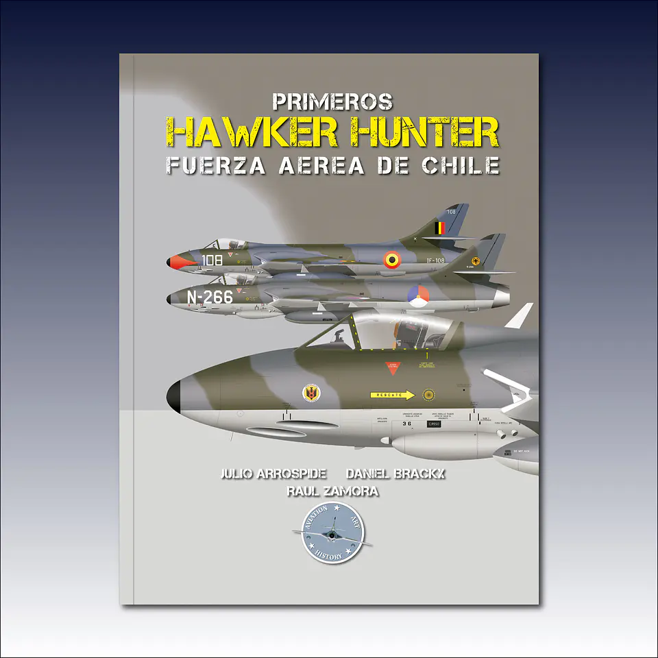 Primeros Hawker Hunter en la Fuerza Aérea de Chile 1