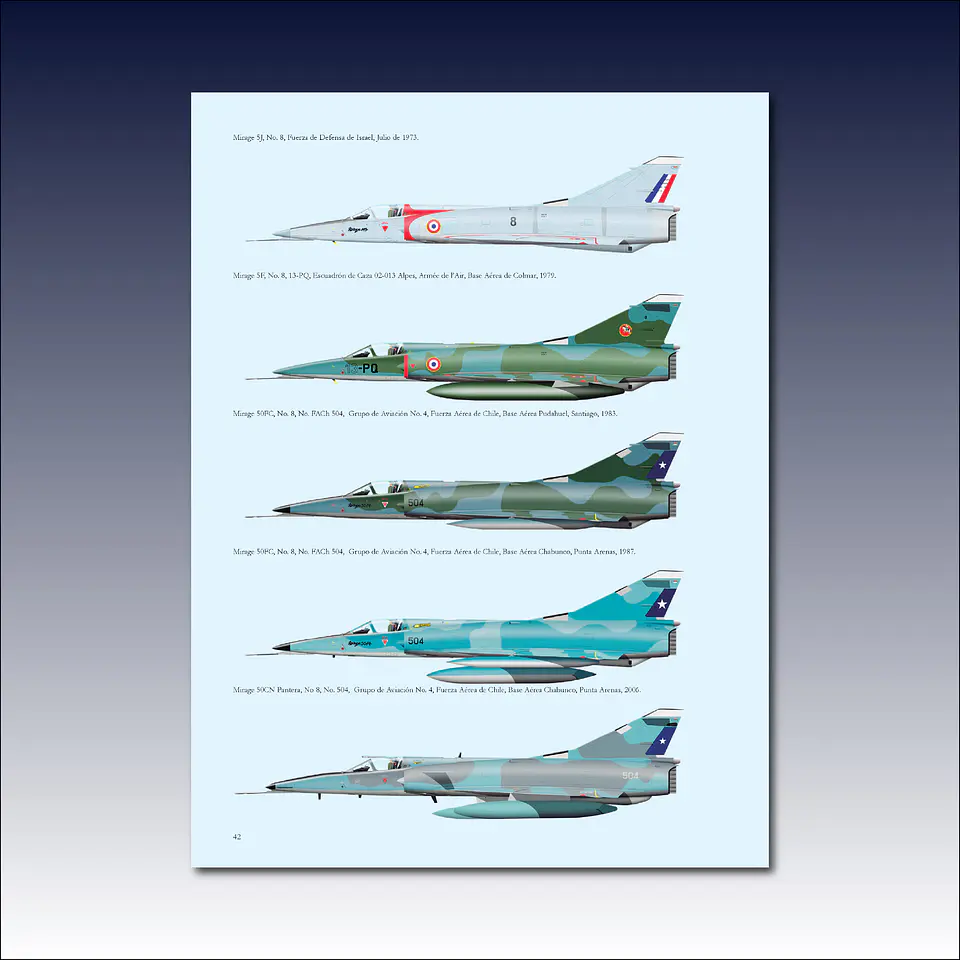 Mirages del Armée de l'Air en la FACh 6