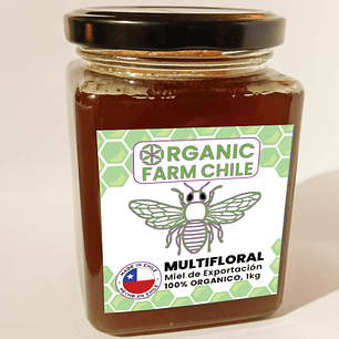 Miel Multifloral Orgánica