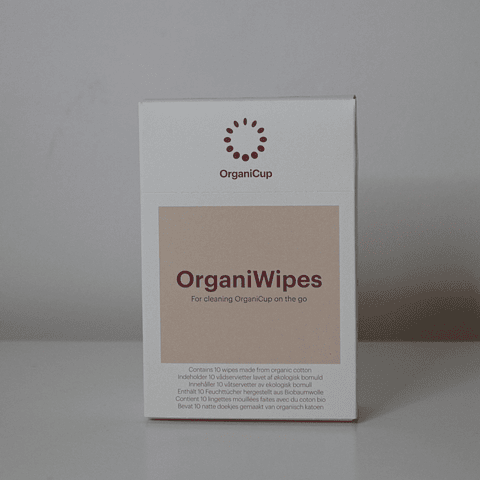 Toalhetes Limpeza SOS (OrganiWipes) - AllMatters (OrganiCup)