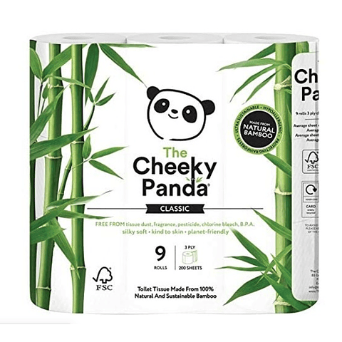 Papel Higiénico de Bambu - Cheeky Panda