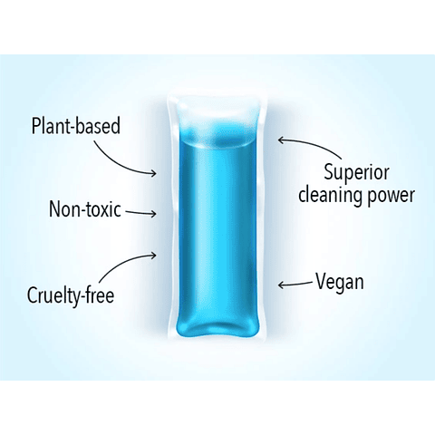 Detergentes Limpa-Vidros em Cápsula Solúvel - Ocean Saver