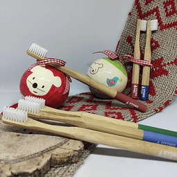 Escova de Dentes em Bambu para Criança - Hydrophil