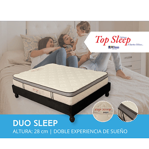 Colchón Duo Sleep doble -Top Sleep 